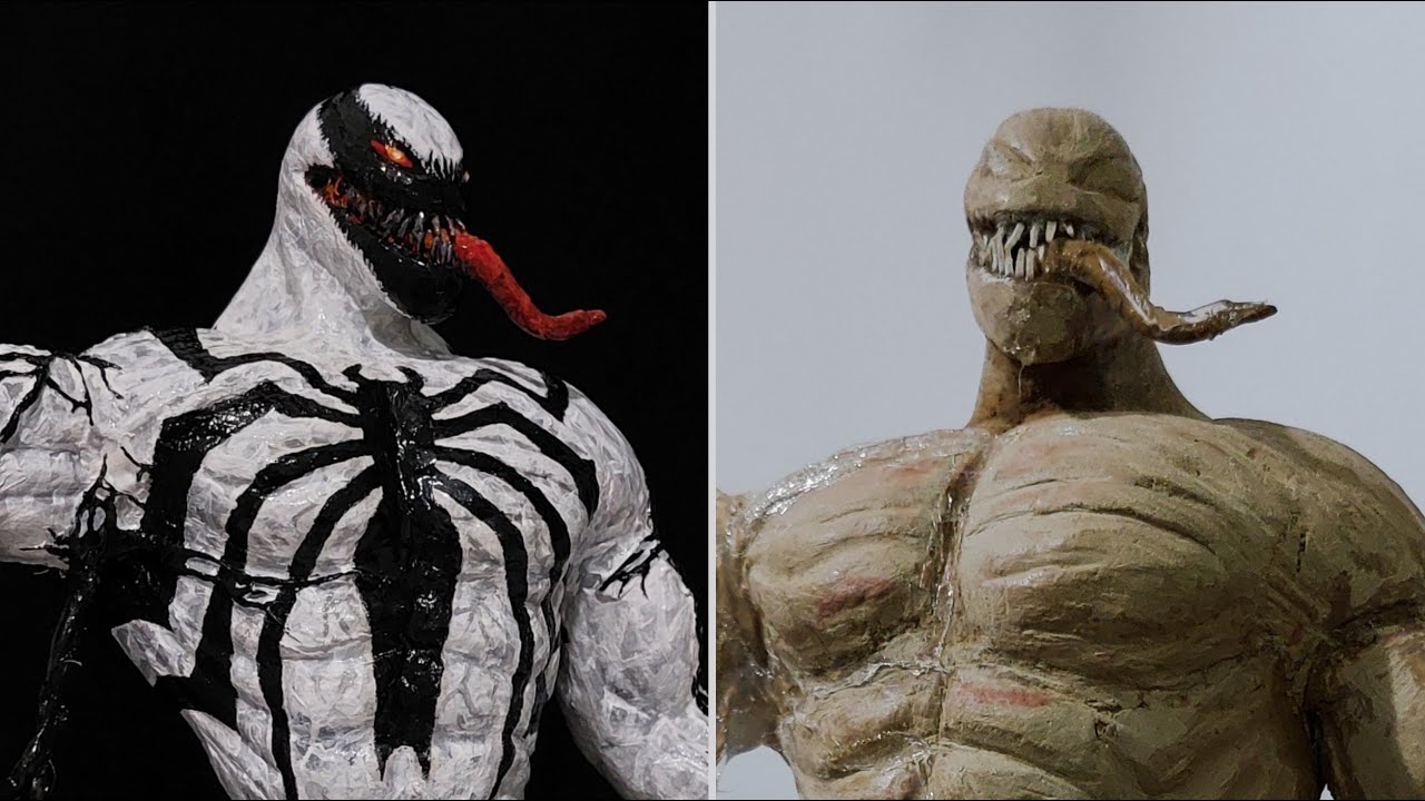 Sculpting Anti Venom | Timelapse [ Marvel Character - Anti Venom Symbiote ]