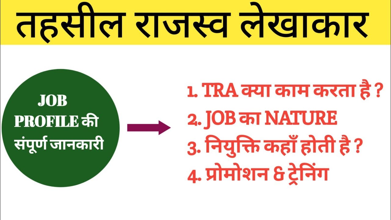 TRA complete Job Profile - Posting || Salary || Training ||Promotions || Work Nature || Work Laod