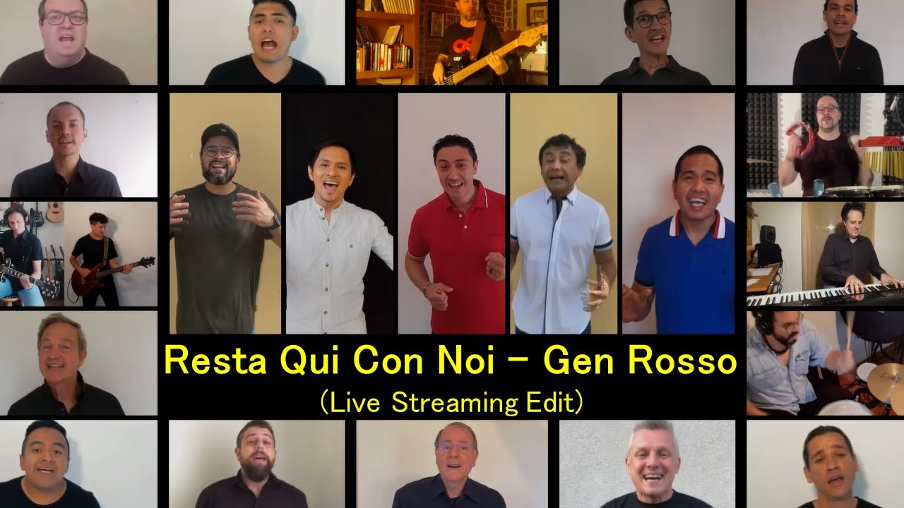 Gen Rosso - Resta Qui Con Noi (Live Streaming Edit)
