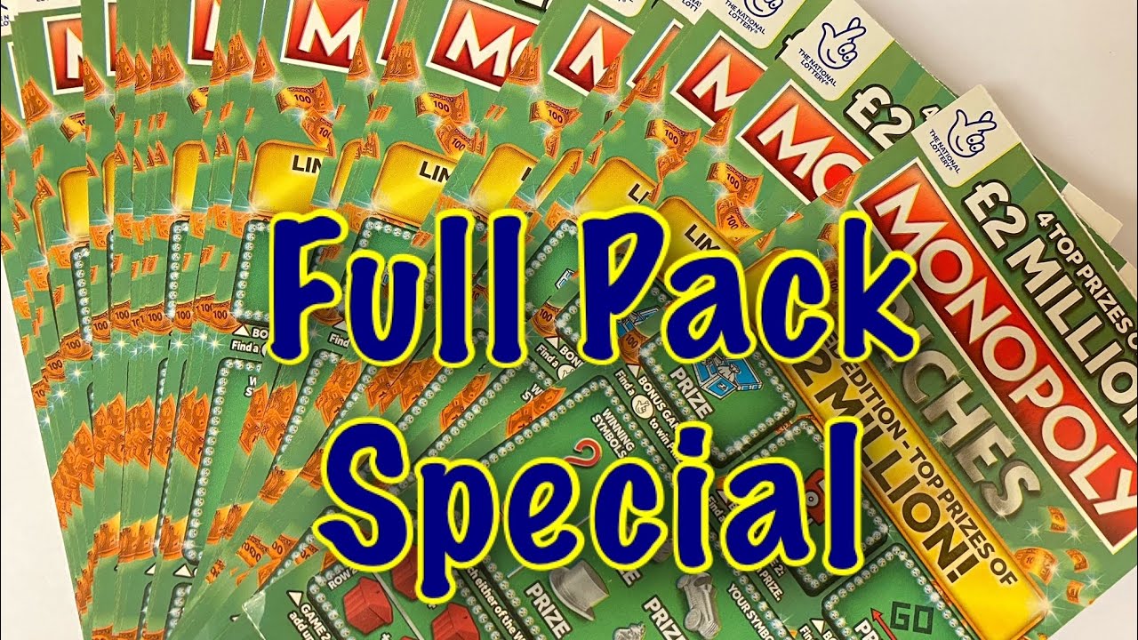 Full Pack Special &pound;5 Monopoly Riches