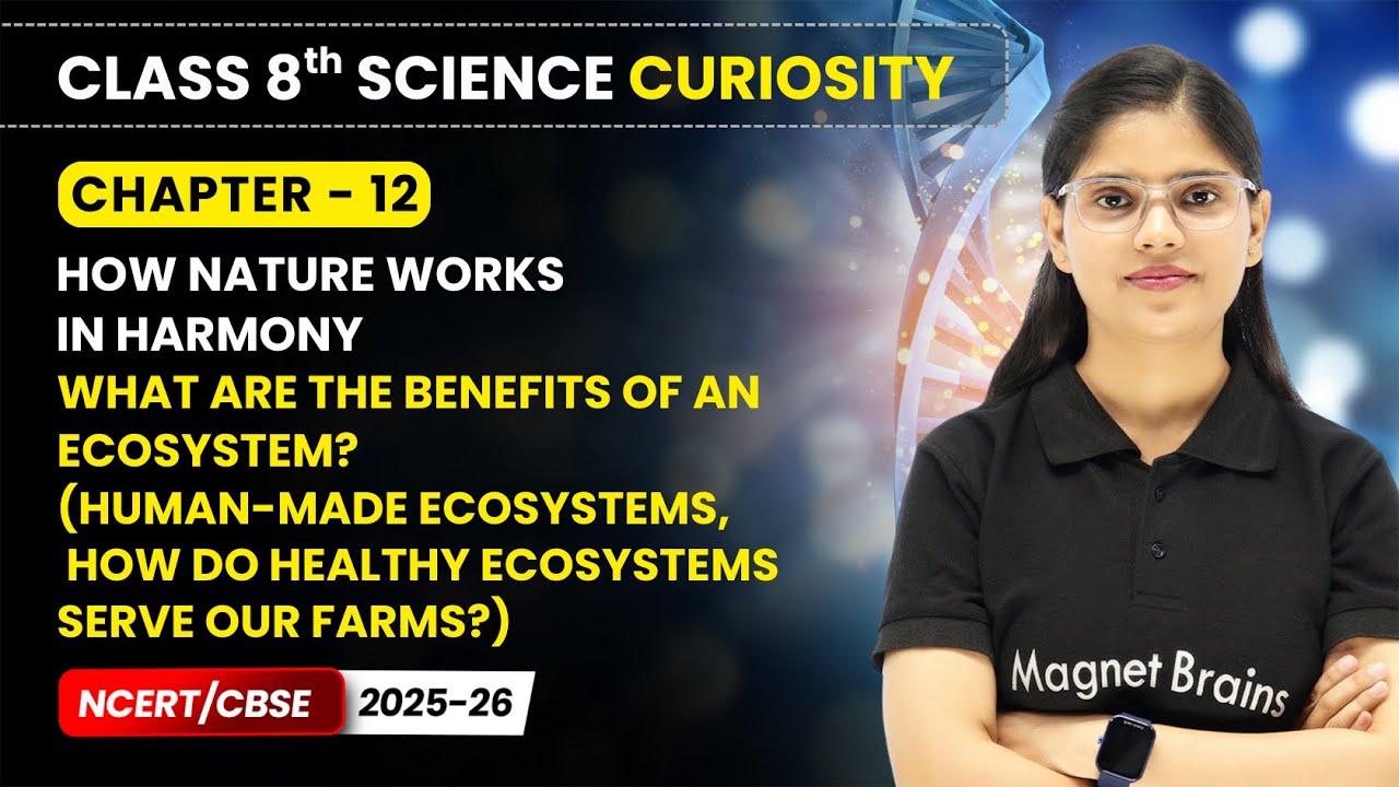 What are the Benefits of an Ecosystem? - How Nature Works in Harmony | Class 8 Science Ch 12 | CBSE
