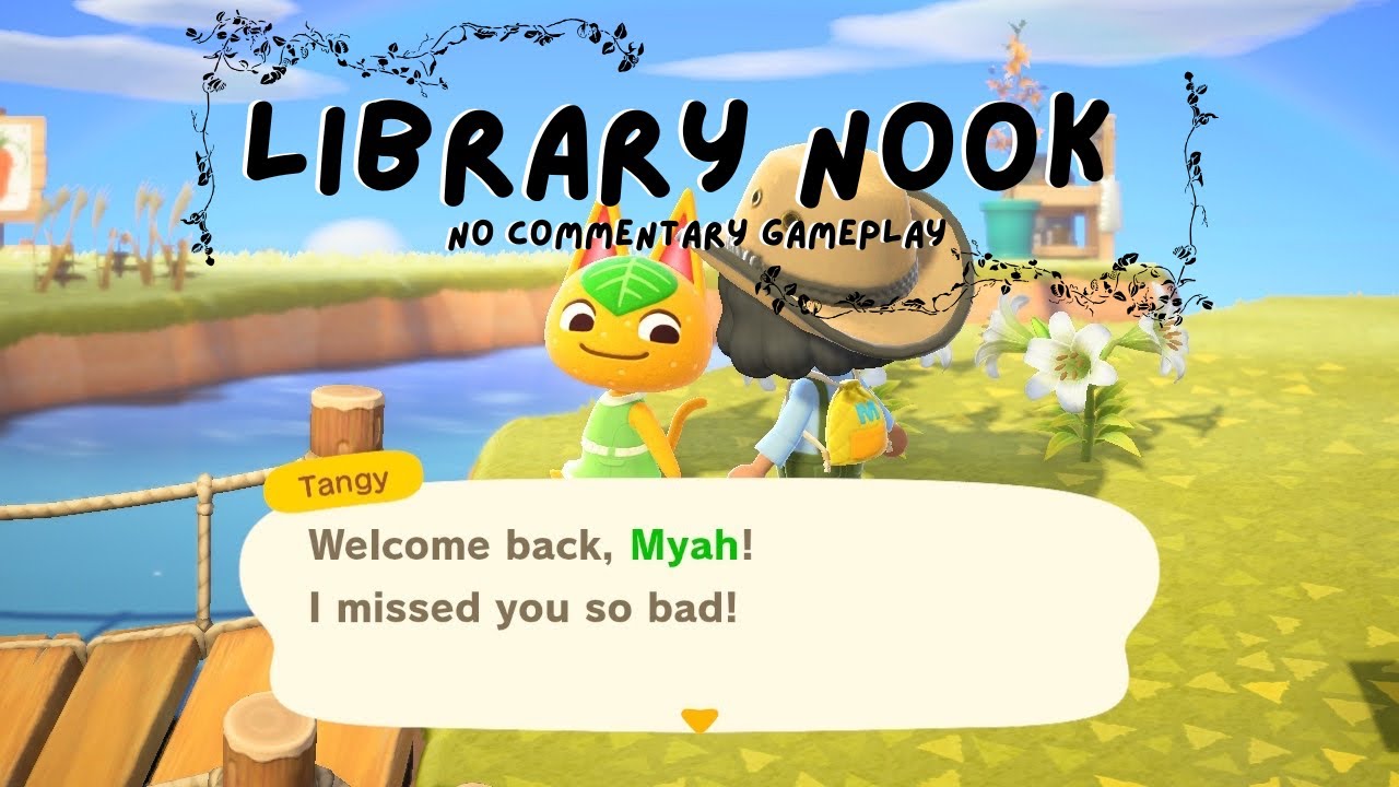 Animal Crossing Longplay 📖 | Library Nook (No Commentary)