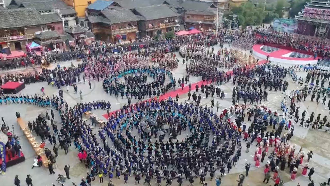 Dong ethnic group celebrates the Sama Festival