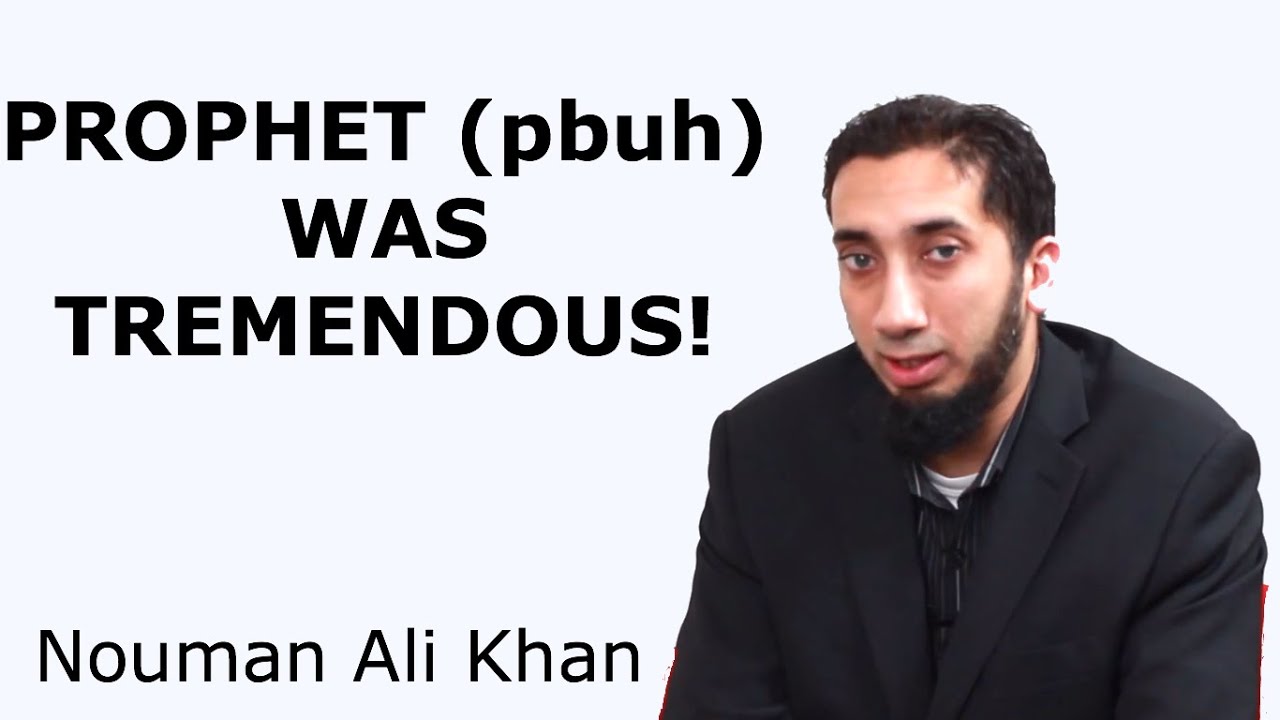 Uniqueness of Verse on Tremendous Character of Prophet (pbuh) | Nouman Ali Khan