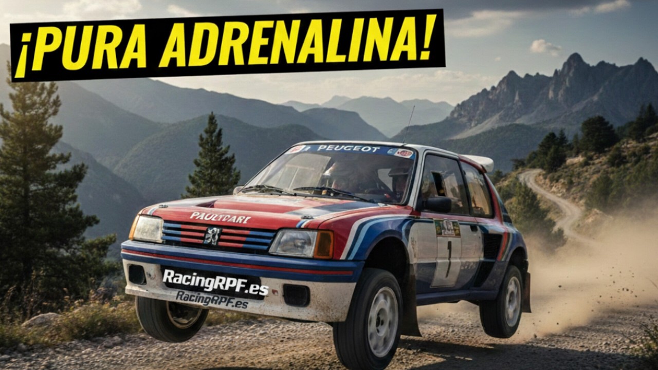 ¿La MEJOR sensación al volante? Peugeot 205 Rallye + Equipamiento RacingRPF.es ​#Peugeot205Rallye