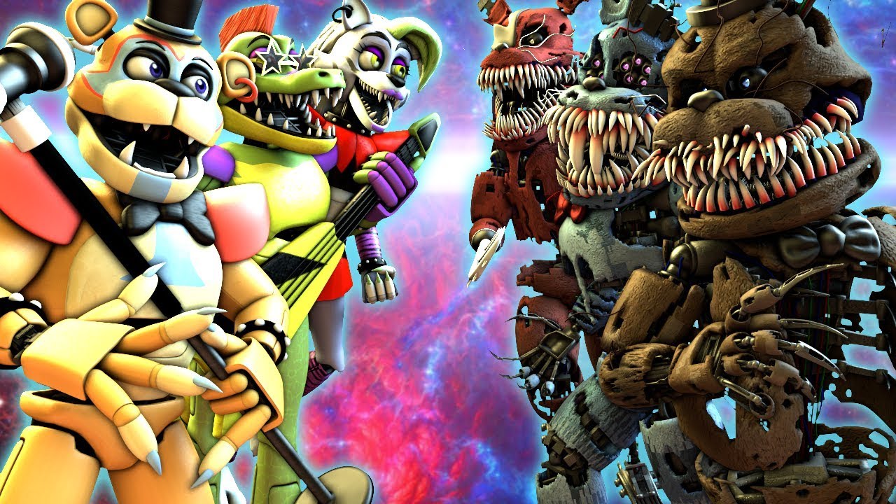 FNaF Corrupted vs Security Breach