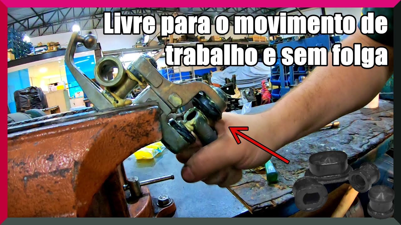 Como trocar Buchas de trambulador Gol / Vw AP Mopu / Race | Buchas Nvs autolubrificantes