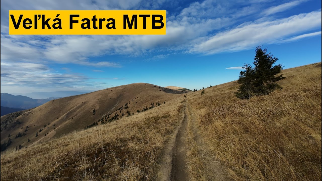 z Krížnej na Chatu pod Borišovom MTB
