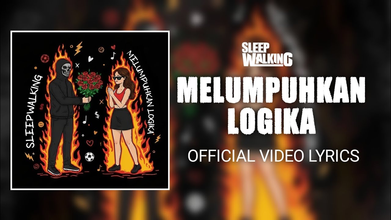 Melumpuhkan Logika - Sleepwalking (Official Video Lyrics)