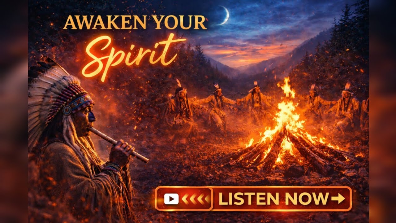 The Sacred Fire Flute – 1 Hour Tribal Shamanic Meditation