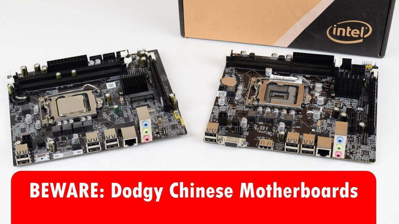 Cheap 1155 and 1156 Motherboards from China - Are they worth it?