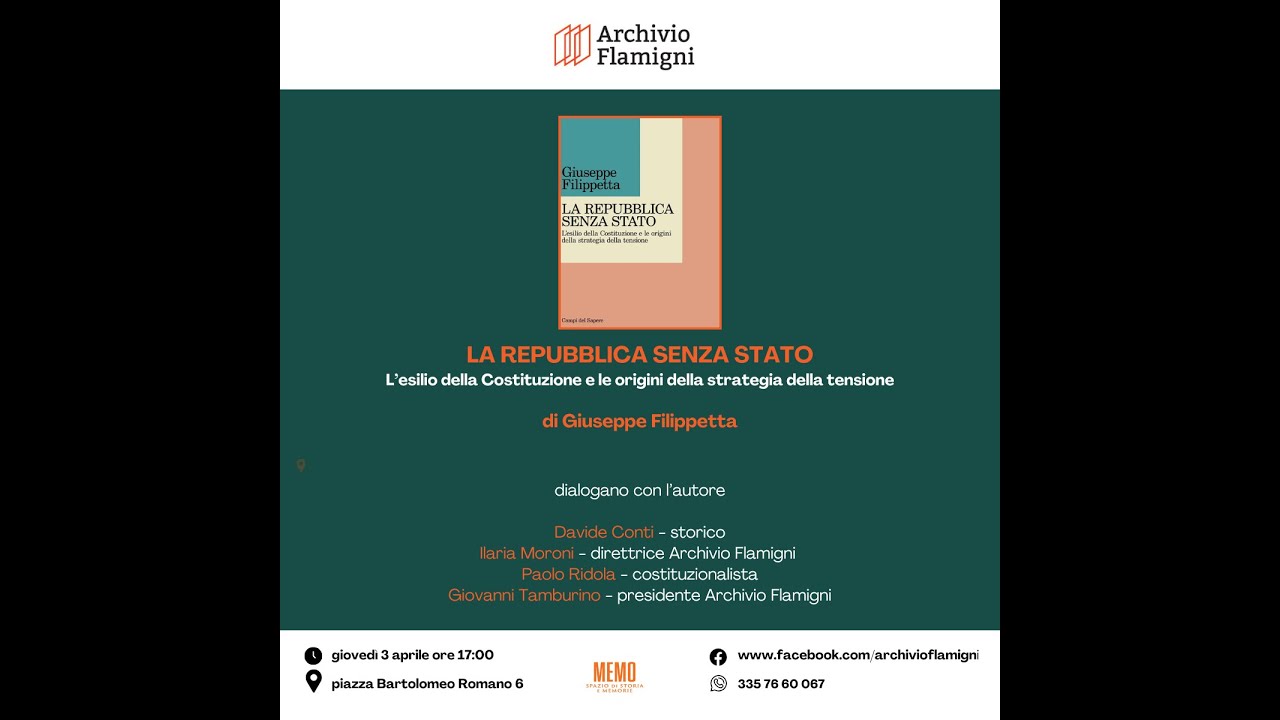 LA REPUBBLICA SENZA STATO L’esilio della Costituzione e le origini della strategia della tensione