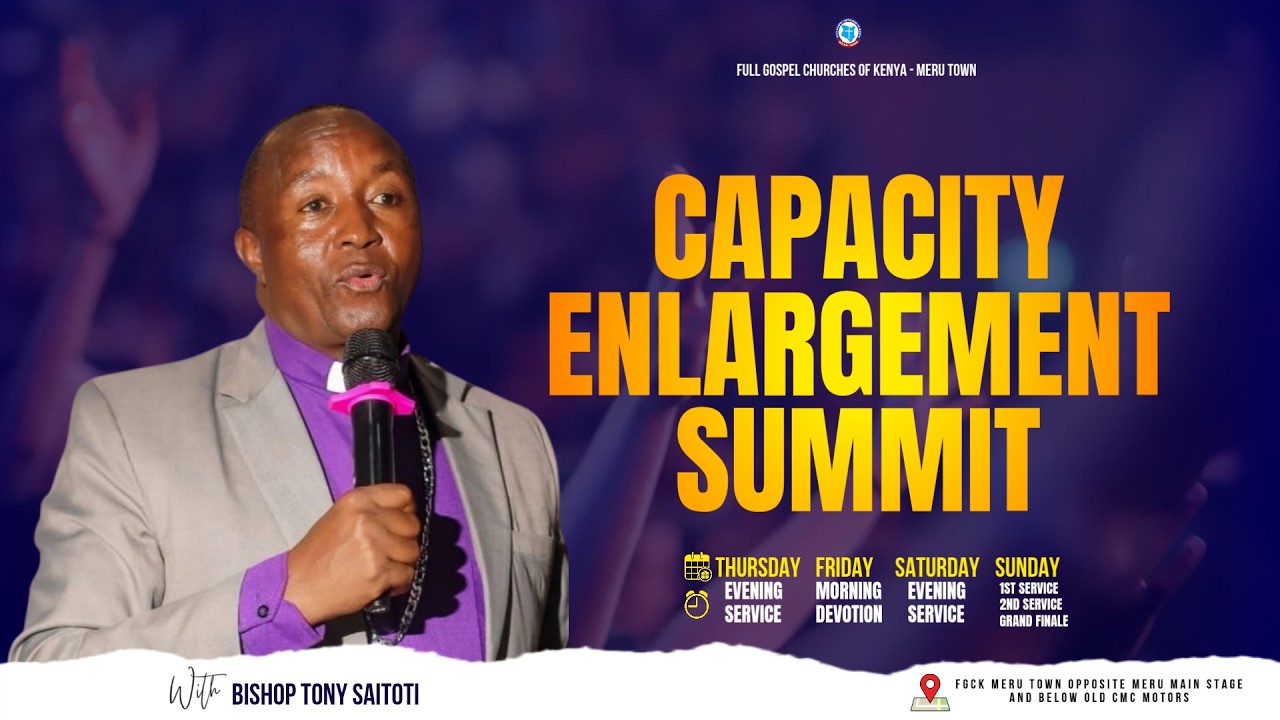 15.02.2026 | Capacity Enlargement Summit | Bishop Tony Saitoti