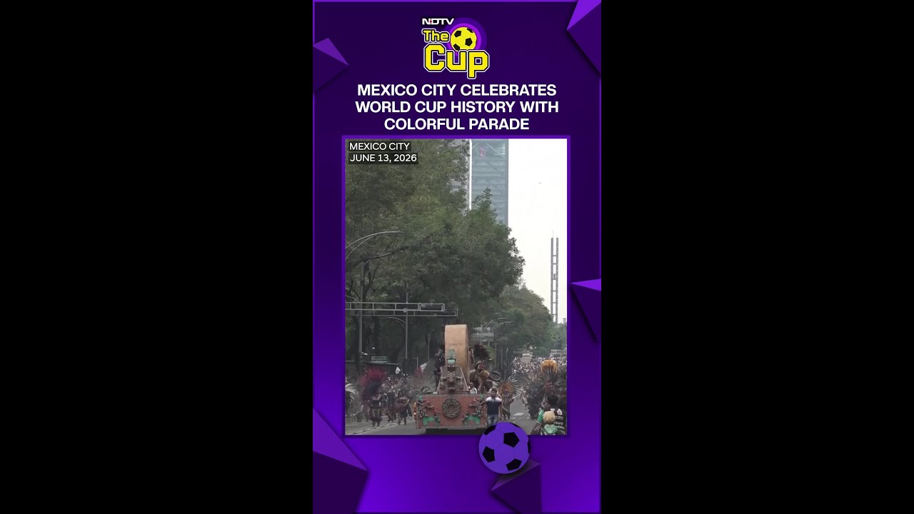FIFA World Cup 2026 | Mexico City Celebrates World Cup Legacy With Spectacular Football Parade