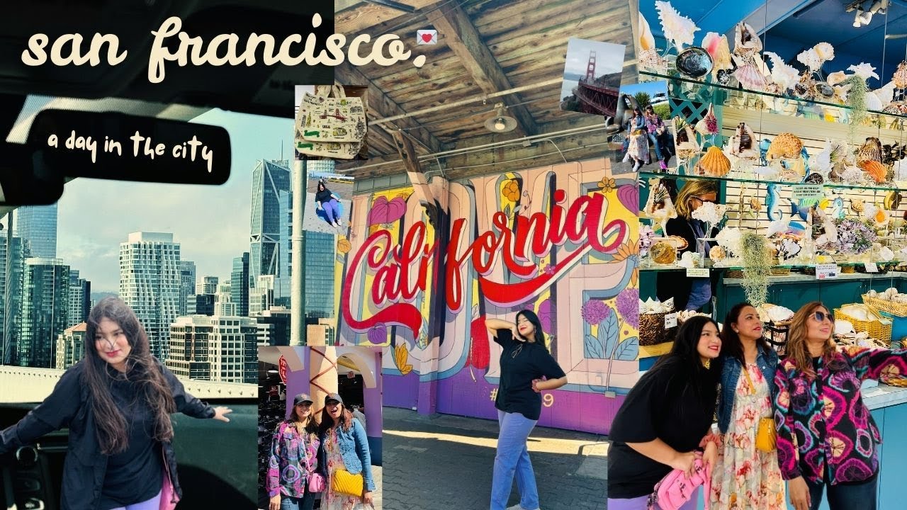 san francisco 🦭💌 golden gate & pier 39 🎠 ferris wheel, sea lions, pearl factory