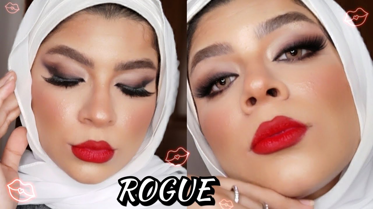 الروج ثابت بطريقه مش طبيعيه 😳 صدمنى |ودرجاته رهيبه 😍 | ايلينر مموه و روج احمر 👄| AVON POWER STAY