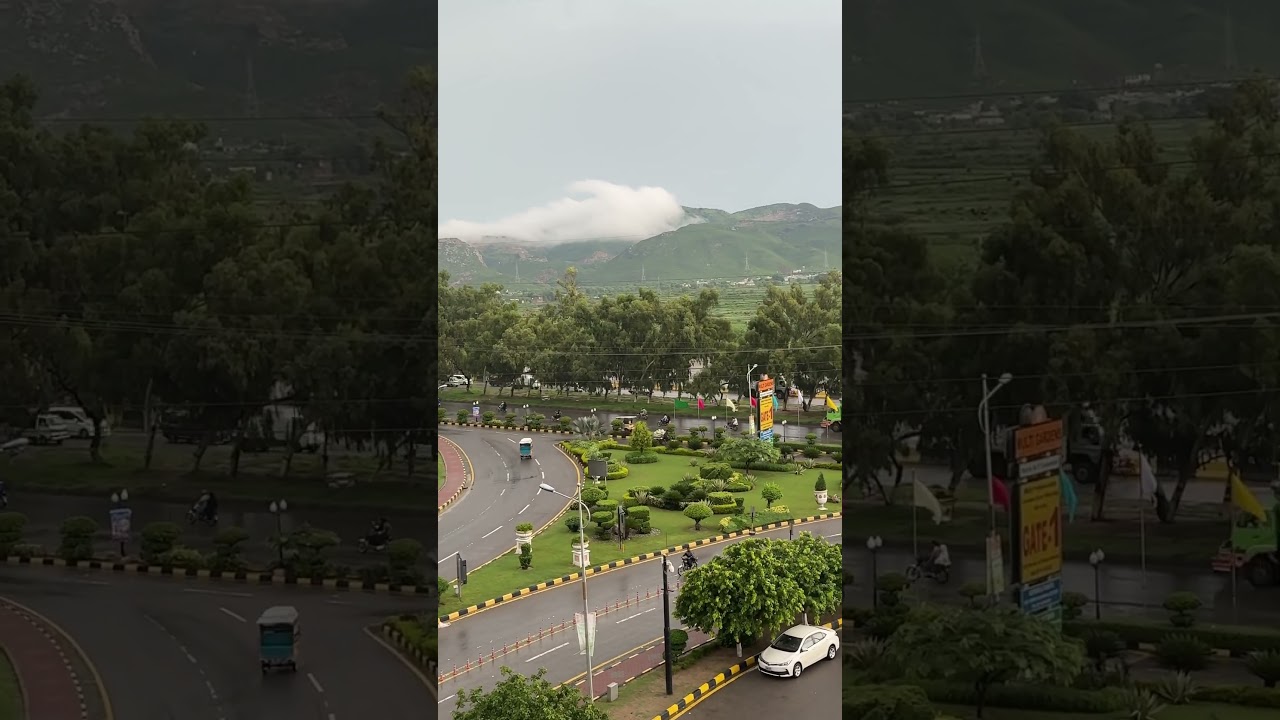 Office View | Beautiful Weather | Multi Gardens B17 Islamabad #weather #b17islamabad