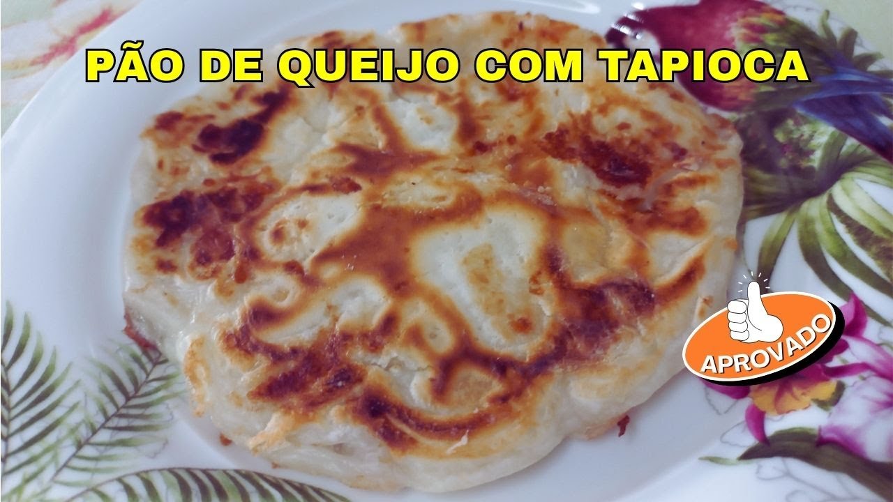 PÃO DE QUEIJO COM TAPIOCA: Fácil, Rápido e Saudável! 🧀✨