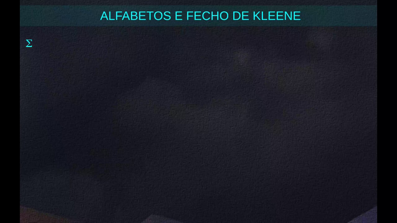 Alfabetos, Fecho de Kleene e Linguagens Formais
