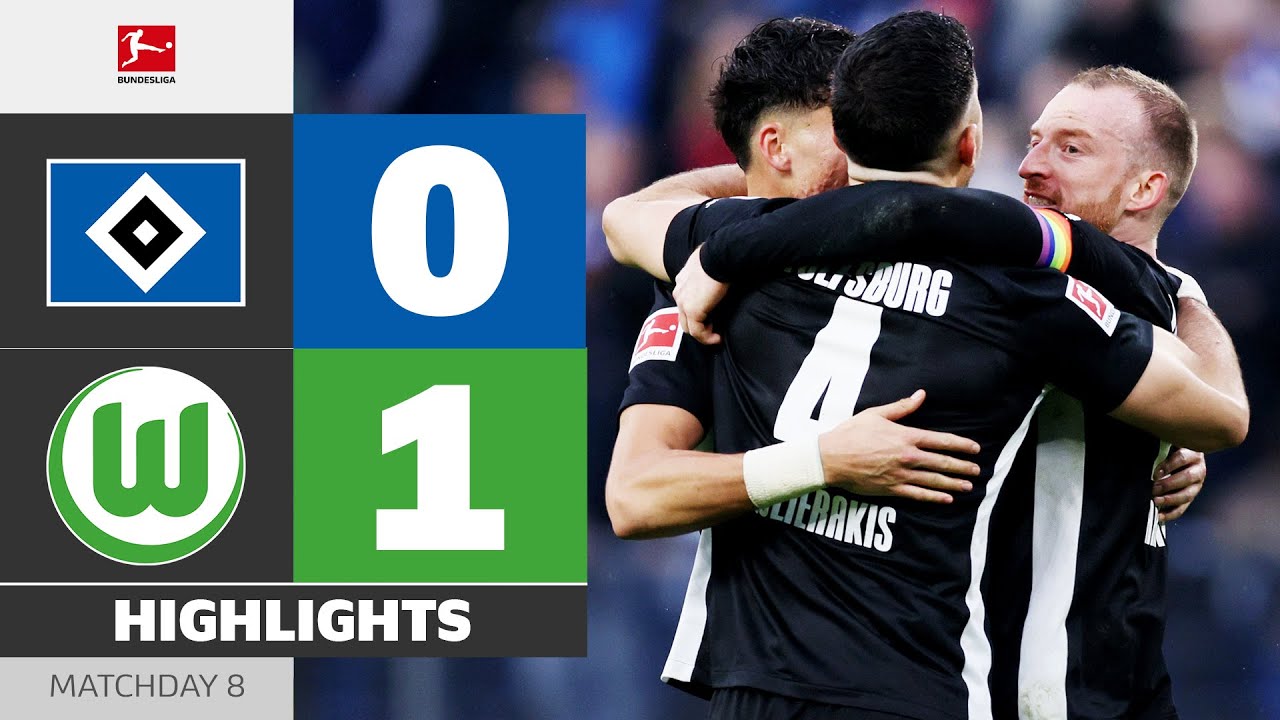 Close Win For Wolfsburg! | HAMBURGER SV - VFL WOLFSBURG | Highlights | Matchday 8 – Bundesliga 25/26