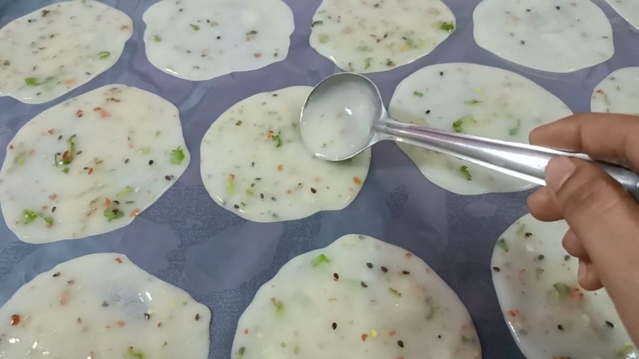 ಒಂದು ಕಪ್ ಅಕ್ಕಿ ಹಿಟ್ಟಿನಿಂದ 100 ಹಪ್ಪಳ ಮಾಡುವ ವಿಧಾನ | Rice Flour Papad | Akki Hittina Happala | Sandige