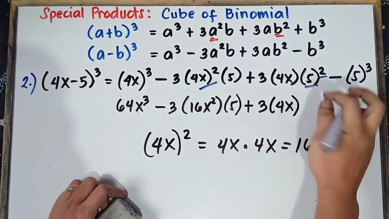 Special Products | Cube of Binomial | Step by Step Explanation | Grade 8| Quarter 1 | Revised K-12 |