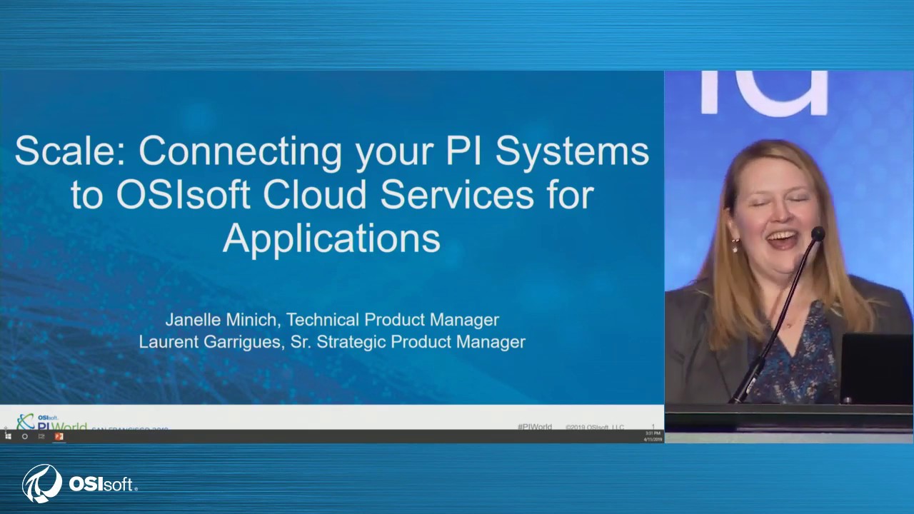 Scale: Connecting your PI Systems to OSIsoft Cloud Services for Applications