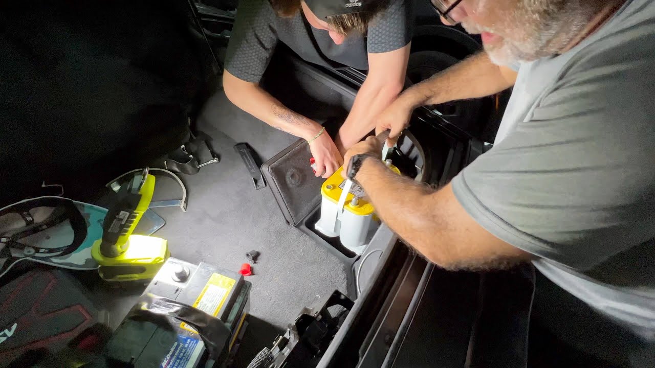 How To: Corvette C6 ZR1 Battery Removal & Upgrade to Optima Yellowtop D35
