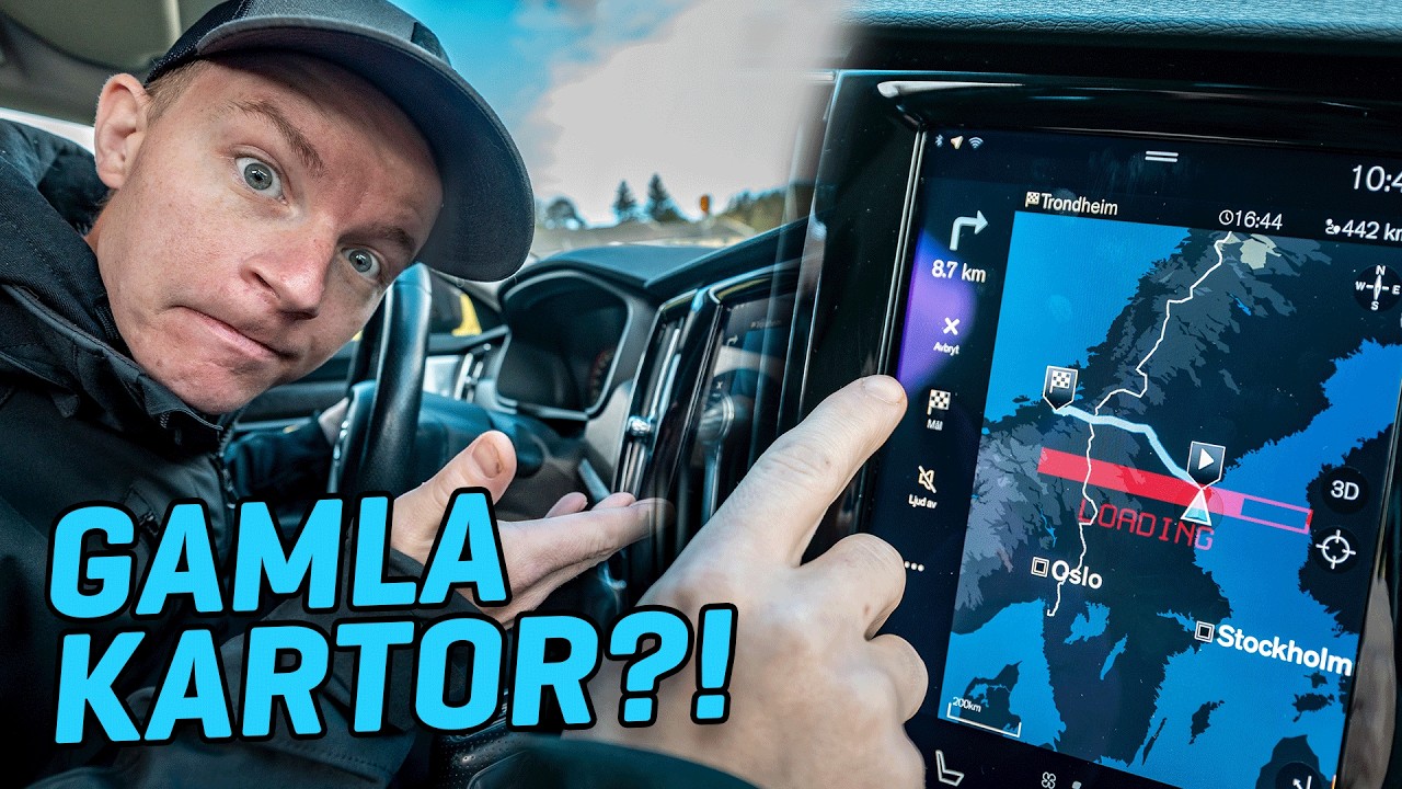 Gamla Volvo-kartor? Därför missar du fartkameror (och så fixar du det gratis).