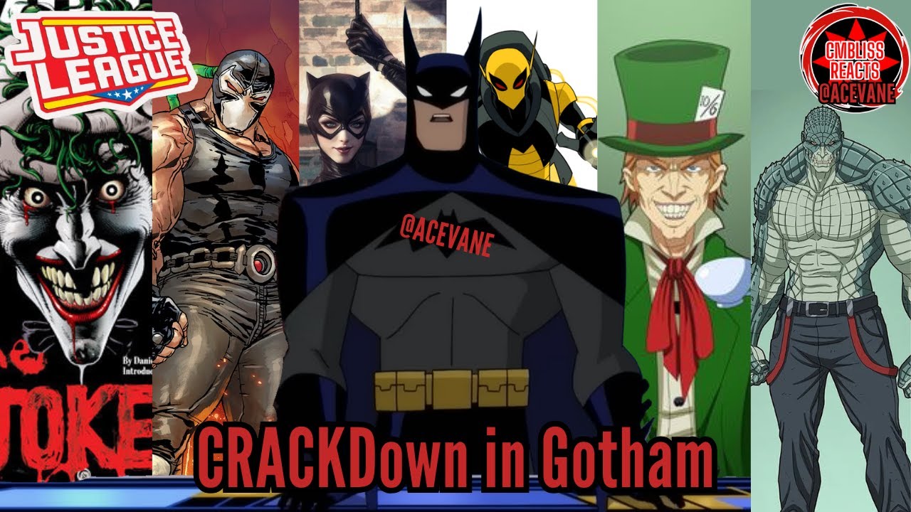 JUSTICE LEAGUE CRACKDOWN IN GOTHAM @AceVane
