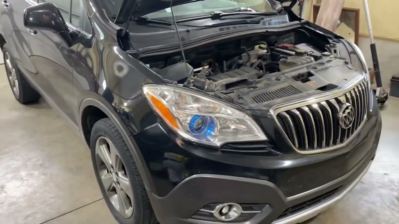 Buick Encore front struts, and a microwave…