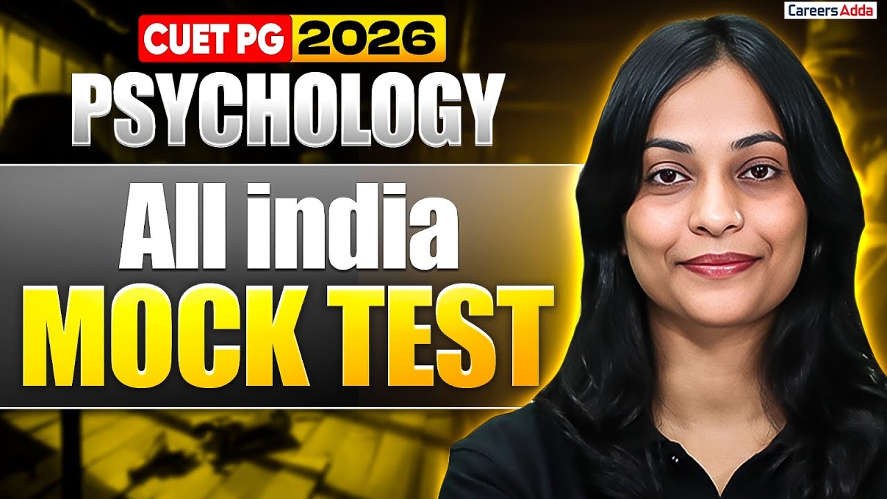 CUET PG Psychology 2026 | All India Mock Test | Full Length Practice