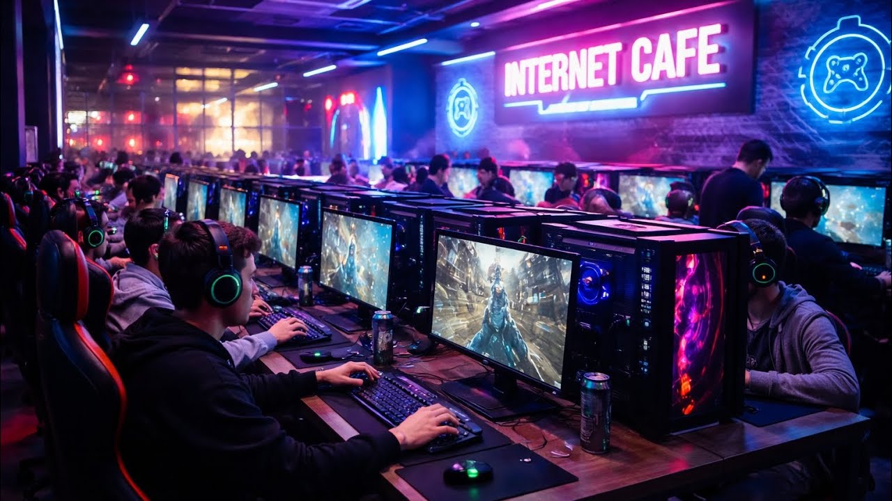 İnternet cafe simulator 2 2. Bölüm ateri aldım 