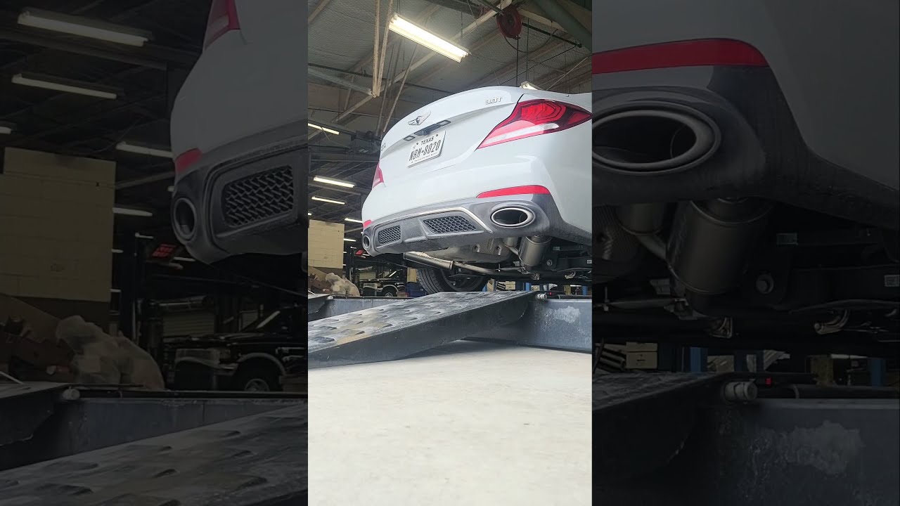 2019 Genesis G70 w/ Ark Downpipes & Ark Grip catback
