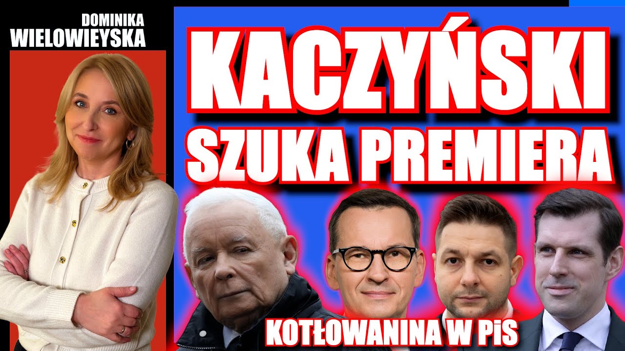 Kotłowanina w PiS. KACZYŃSKI szuka kandydata na premiera | Dominika Wielowieyska, 16.01.2026