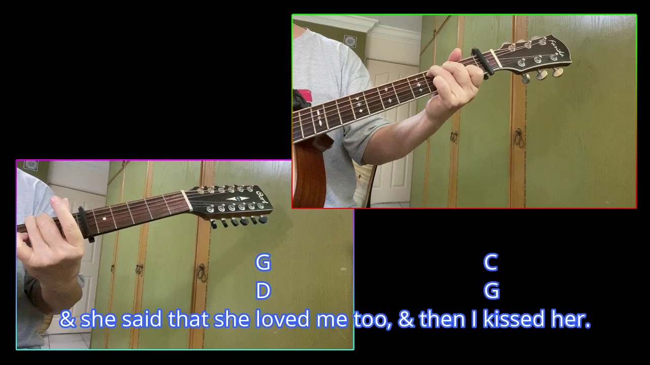 Beach Boys Then I Kissed Her (2 Guitar Cover)