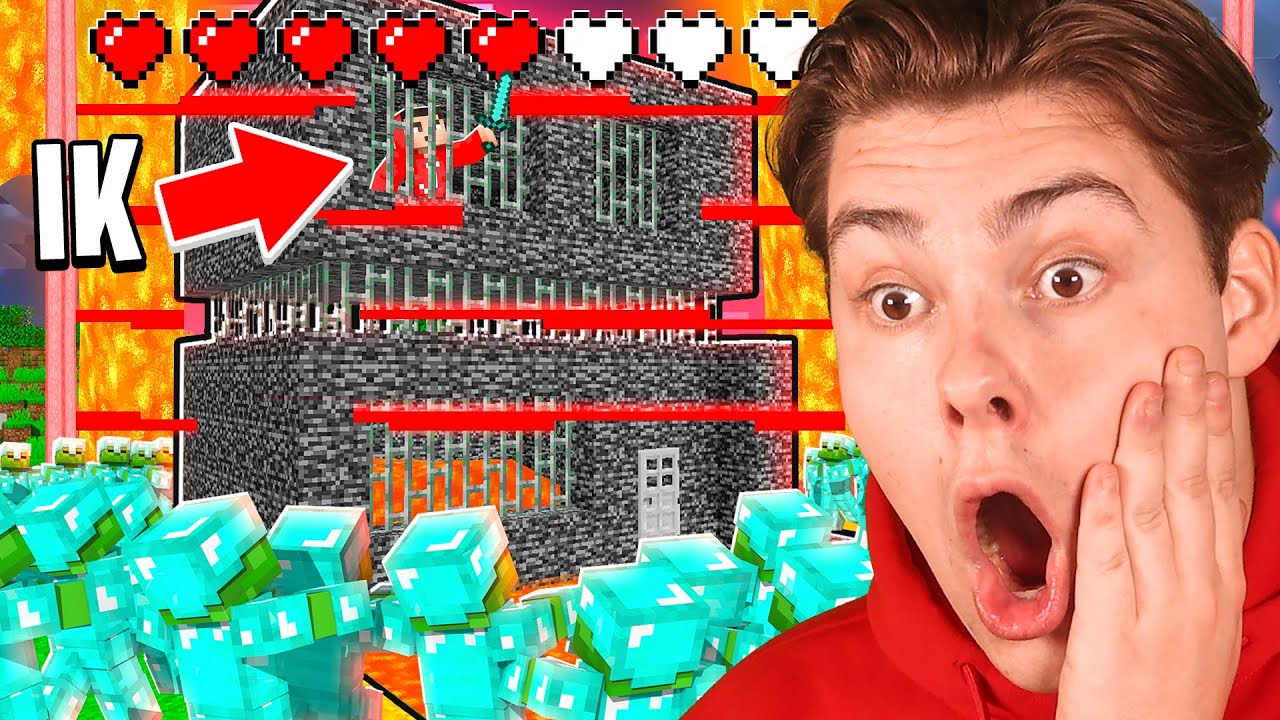 VEILIGSTE HUIS Tegen 10.000 ZOMBIES In MINECRAFT!