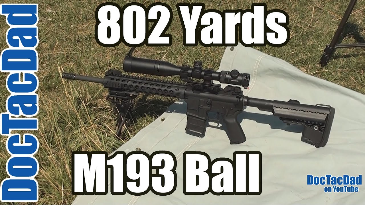 Long Range - 802 Yards - M193 5.56x45 NATO - Project SPR