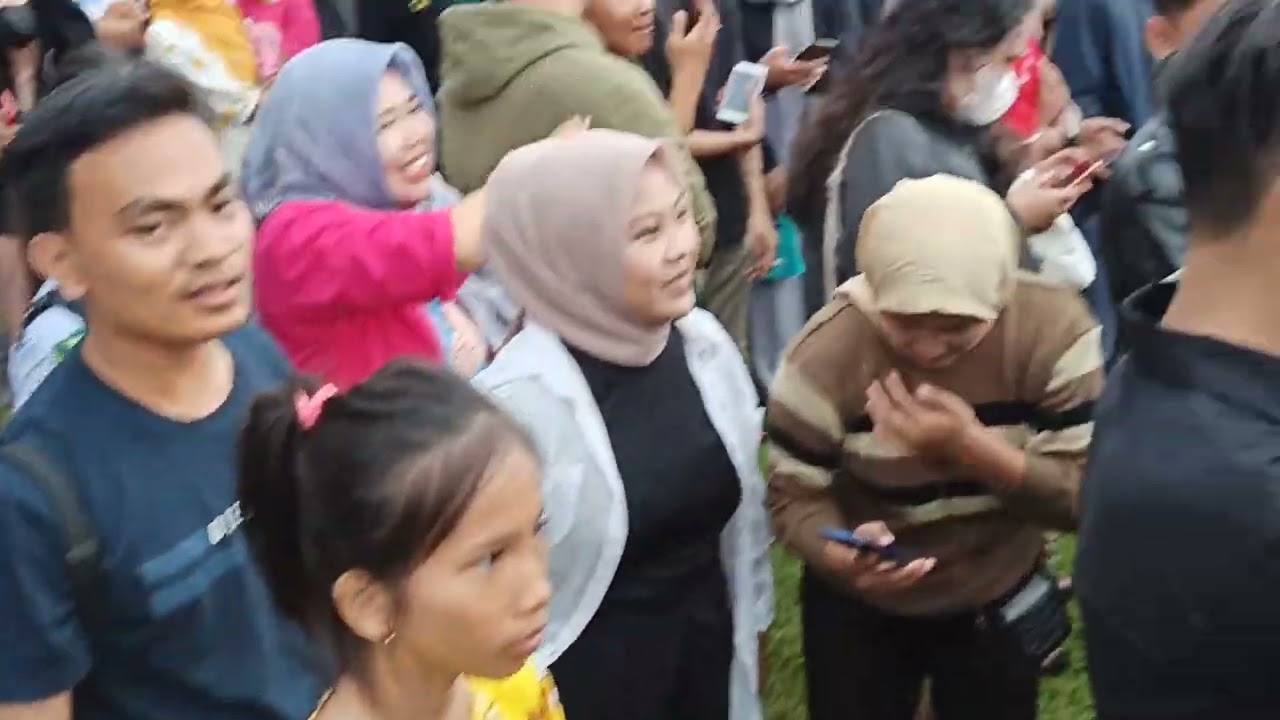 Ruri Republik d Lapangan Merdeka Muara Enim HUT RI ke-77 tahun 2022