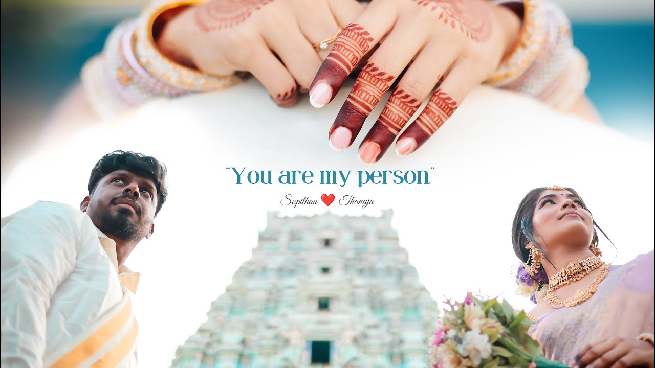 Tamil Beautiful Hindu Wedding |  #EpicMoments | Sopithan ❤️ Thanuja