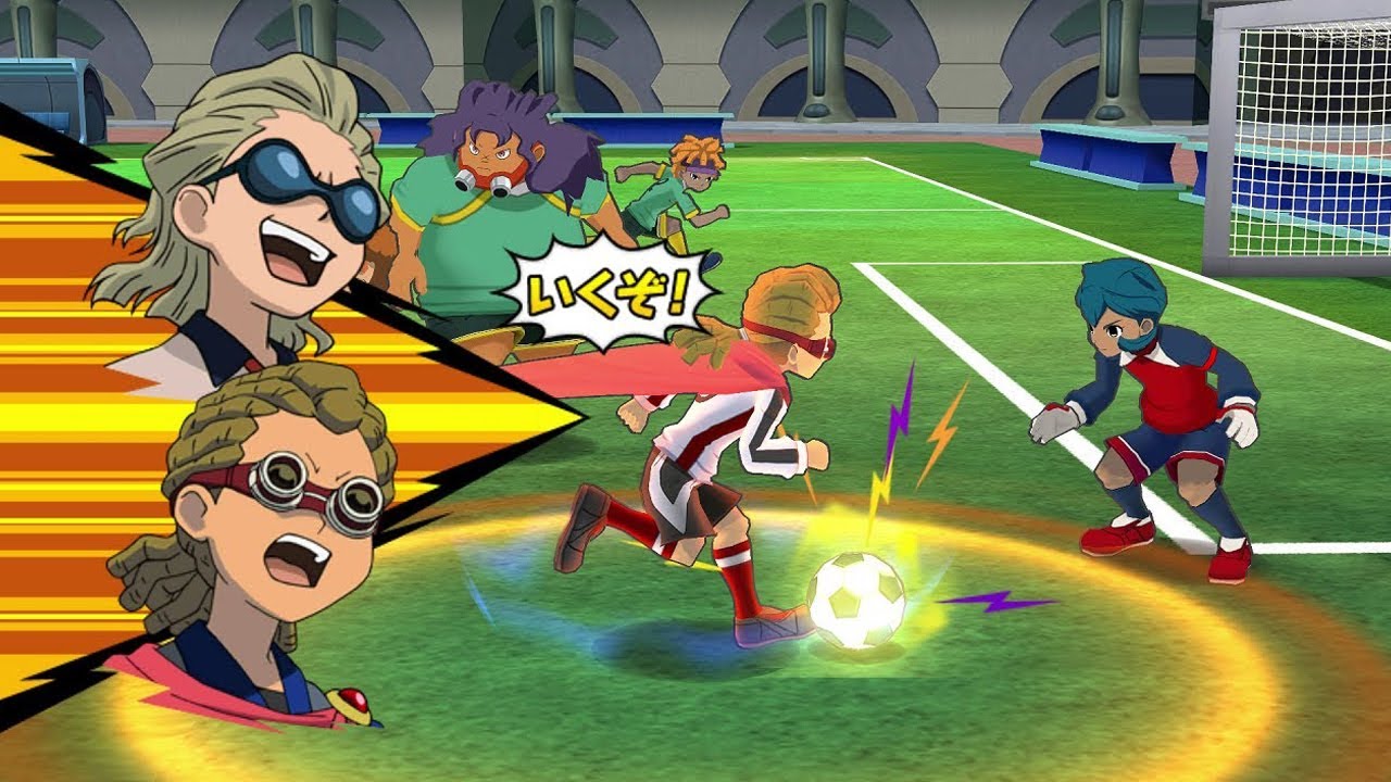Inazuma Eleven Go Strikers 2013 Little Gigant 4.3 Vs Neo Japan 5.3 Wii 1080p (Dolphin/Gameplay)
