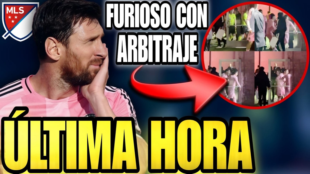 🚨 MESSI EXPLOTA contra ARBITRAJE en MLS 💥 Piden que sea SANCIONADO ❌️ EFECTO LEO rompe RÉCORDS y más