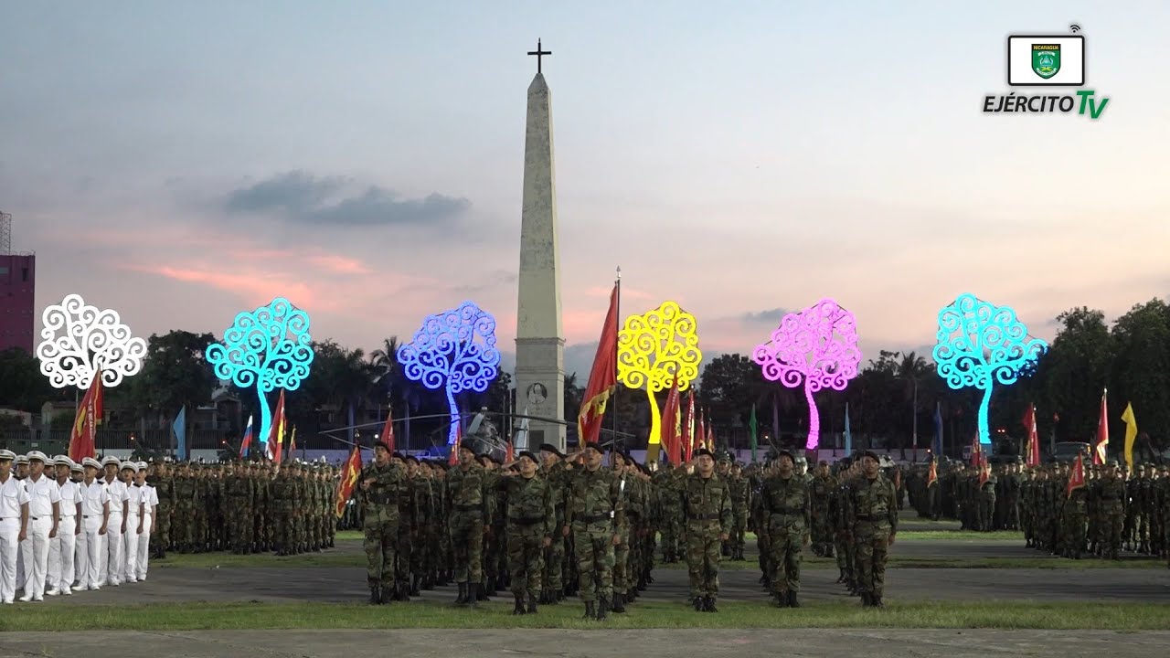 Conmemoración del 45 aniversario de fundación del Ejército de Nicaragua