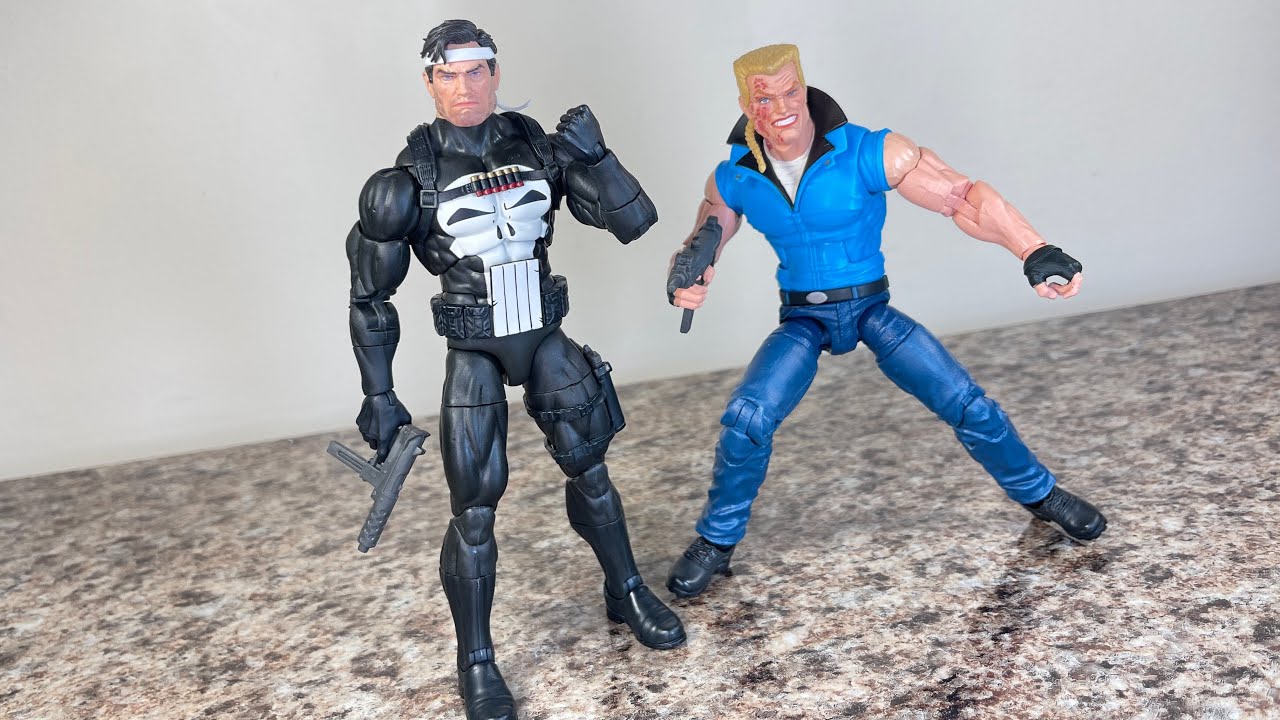 Обзор фигурок Marvel Legends Каратель и Бушвакер