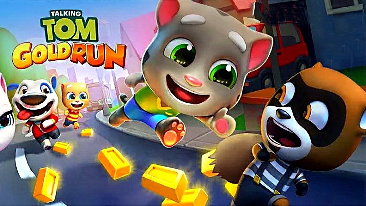 Talking Tom Gold Run : Game Play On IOS