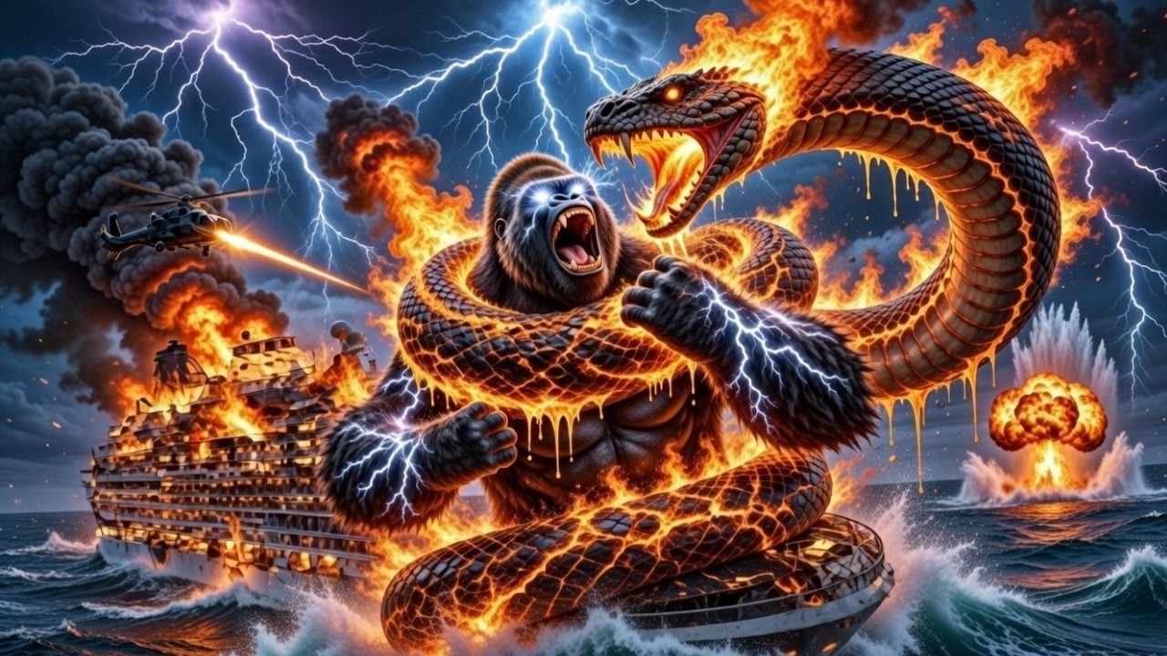 Kong vs Jörmungandr: The Battle History Will Never Forget