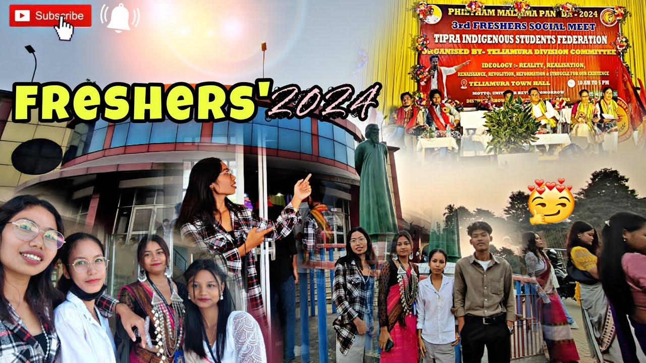 3rd FRESHERS SOCIAL MEET TISF PROGRAM 2024 || Town hall