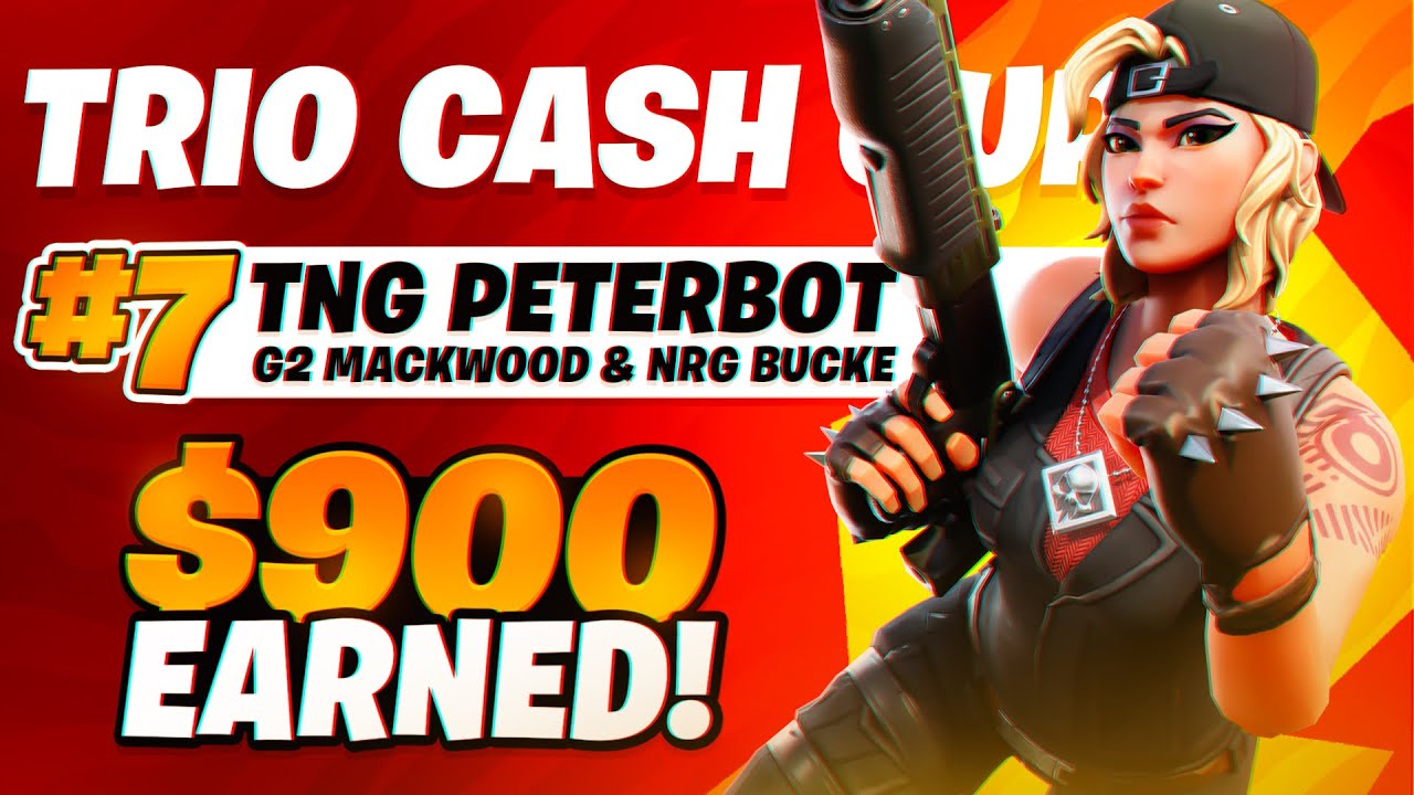 7-Е МЕСТО В TRIO CASH CUP 🏆 с NRG Bucke и G2 Mackwood ($900) | TNG Peterbot