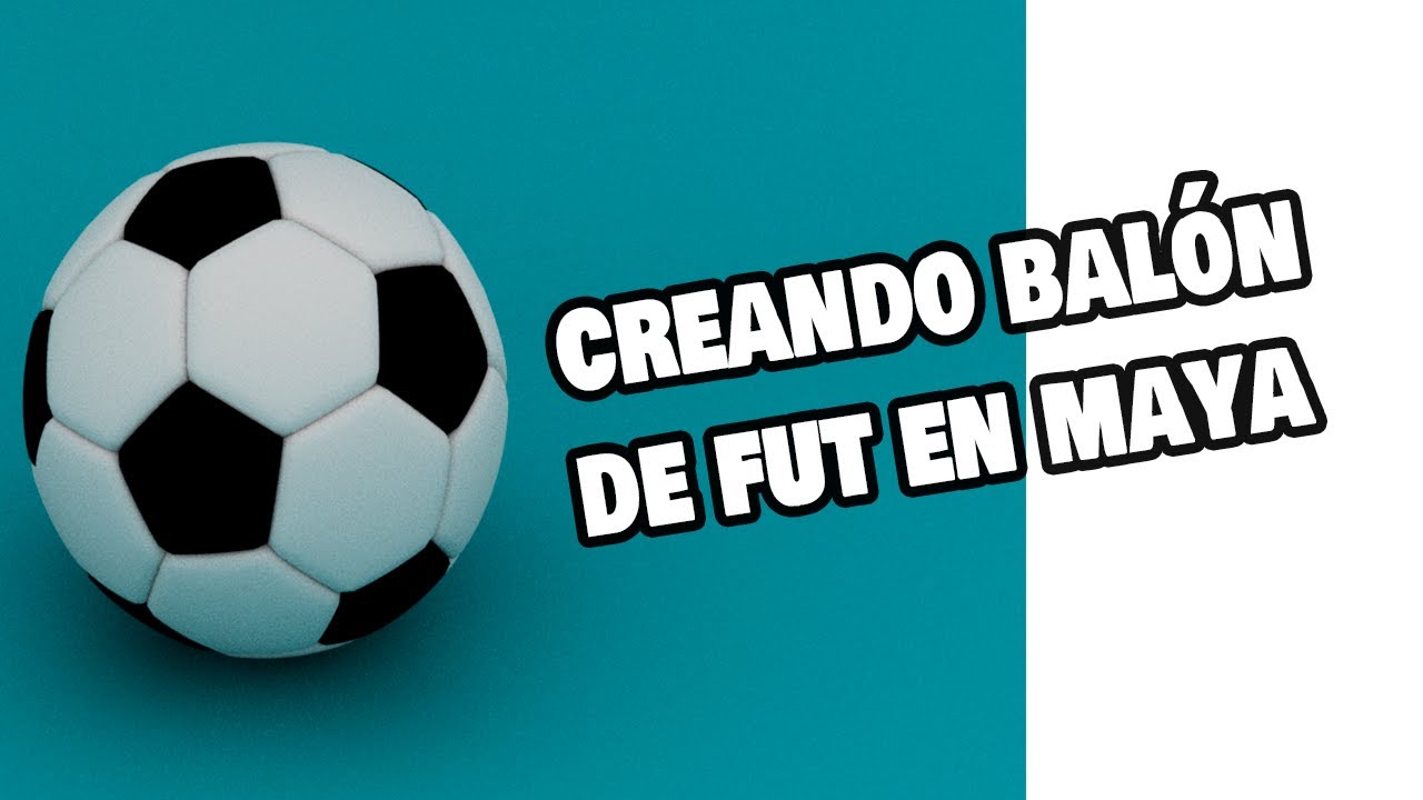 COMO CREAR BALON DE FUTBOL EN MAYA modelado basico