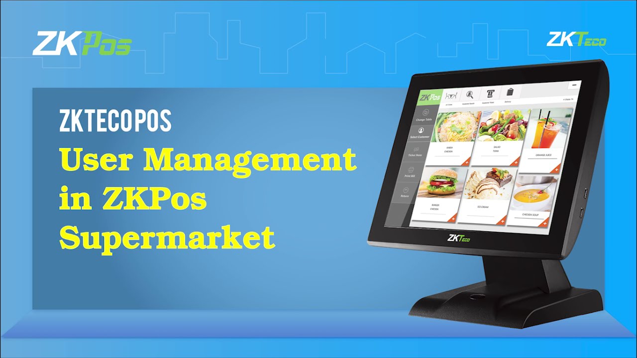 User Management in ZKPos Supermarket